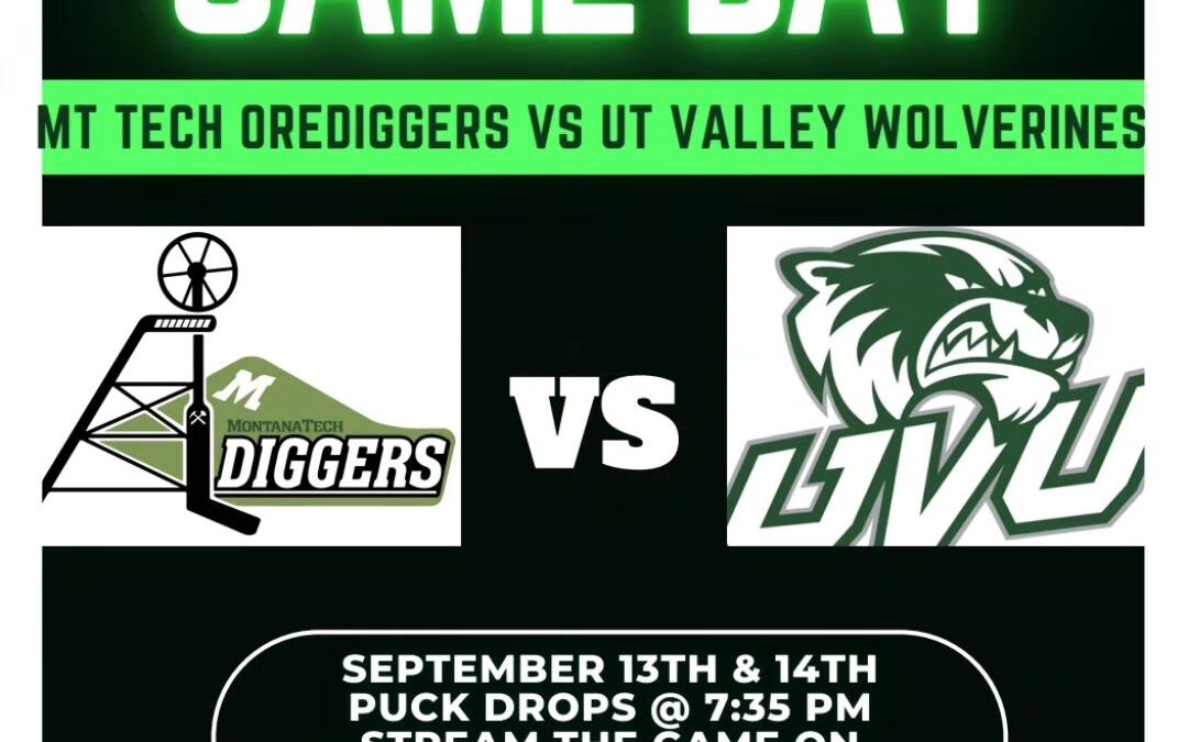 3 HOURS UNTIL THE FIRST PUCK DROP OF THE 2024/2025 SEASON! 7:30pm puck drop versus Utah Valley University!